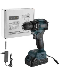 Аккумуляторная дрель-шуруповерт Zitrek Greenpower 20 PRO / 085-1313