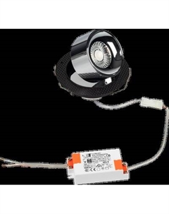 Точечный светильник Arlight SP-PLURIO-BUILT-TRIMLESS-R120-9W Warm3000 BK-CHR 36deg / 038064