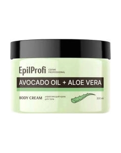 Крем для тела EpilProfi Укрепляющий Avocado Oil + Aloe Vera Body Cream Epilprofi