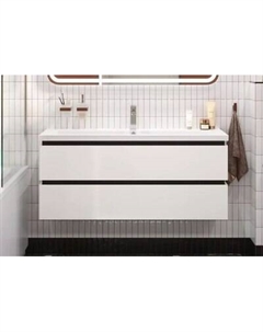 Тумба с умывальником Cezares PLANE-1200-2C-SO-BL + CZR-8070-120