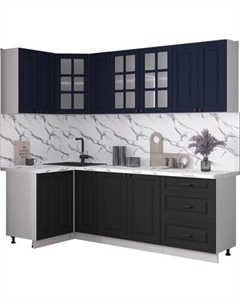 Кухонный гарнитур Интерлиния Мила Деко 1.2x2.3