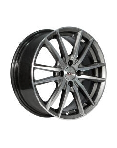 Литой диск X'trike X-129 16x6.5" 4x100мм DIA 54.1мм ET 48мм HSBFP