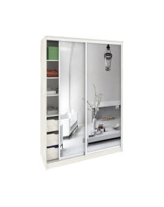 Шкаф-купе Кортекс-мебель Сенатор ШК10 Классика зеркало