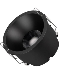 Точечный светильник Arlight MS-HARBOR-R106-15W Warm3000 BK 24deg / 050181