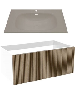 Тумба с умывальником ЗОВ Кито 80 / K80LW0MRM-M115G80 Зов