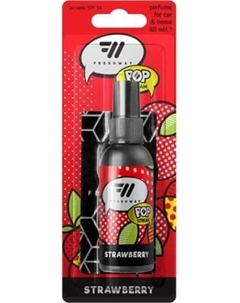 Освежитель автомобильный Fresh Way Pop Stream Strawberry STF 14 Fresh way