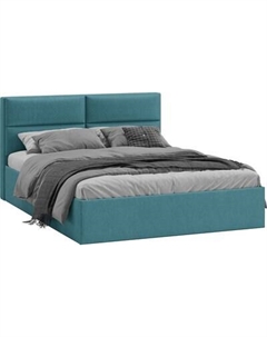 Двуспальная кровать ТриЯ Глосс универсальная с ПМ тип 1 180x200 Трия