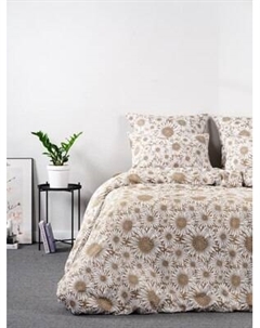 Комплект постельного белья Ночь нежна Санфлауэр 1.5сп 50x70 / 20134-1+71141-18