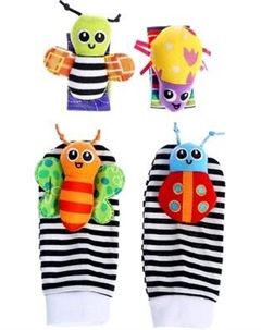 Набор погремушек Крошка Я Носочки и браслетики / 10566162 Крошка я