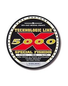 Леска монофильная Colmic X-5000 150mt – 0.12mm