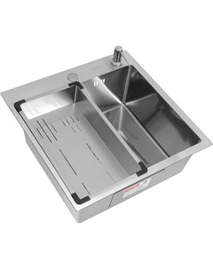 Мойка кухонная Arfeka ECO AR 50x50+CL AR G+DS AR Satin Decor Millet