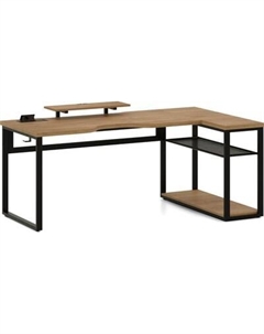 Компьютерный стол Millwood угловой Каир с полкой 200х120х93