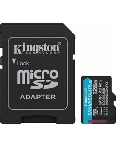 Карта памяти Kingston Canvas Go! Plus MicroSDXC 128GB SDCG4/128GB