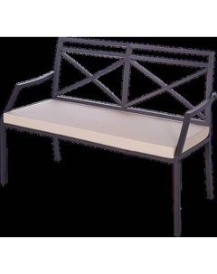 Скамья садовая Удачная мебель Суаре с подушкой 120x50x100 / E17.120A