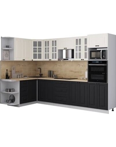 Кухонный гарнитур Интерлиния Мила Деко 1.68x3.0 LV