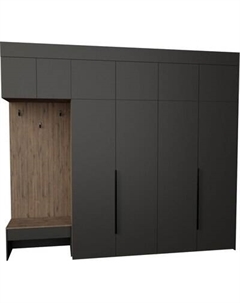 Секция в прихожую Рэйгрупп Рэй P245-B10-1-WK В10-1