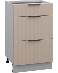 Шкаф-стол кухонный Arvento Корнелия Анта-плюс НШ50р3ш без столешницы