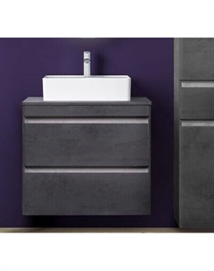 Тумба под умывальник Symbolite Атлантика 60 Люкс Plus 2 ящика со столешницей