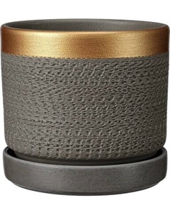 Вазон Композит Брюссель Цилиндр №3 / КС-Ц3-285-2221