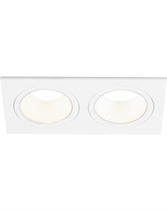 Точечный светильник Ambrella TN102830/2 WH/WH