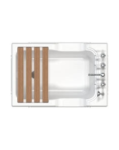 Ванна акриловая Radomir Тахарат 120x80 / 1-01-0-0-1-166