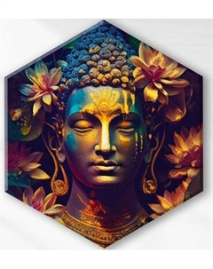 Картина по номерам Флюид Будда 37x32 / VHR0005