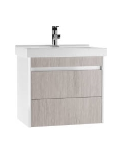 Тумба под умывальник Домино Fest 60 Uno подвесная с двумя ящиками В2