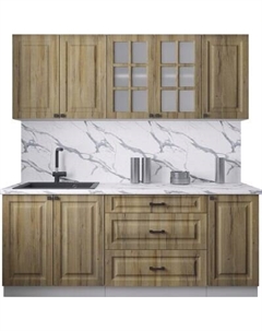 Кухонный гарнитур Интерлиния Мила Деко 2.0Б