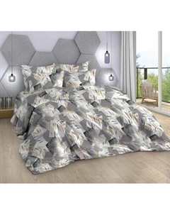 Комплект постельного белья Milanika Листопад Бязь Евро Миланика