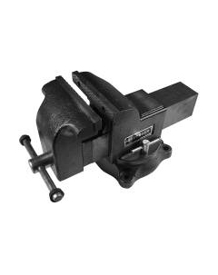 Тиски BERGER Чугун. поворотные с трубным зажимом и наковальней 150мм / BG1338 Berger