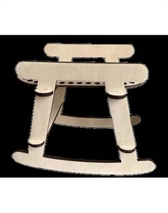 Аксессуар для пупса ОМурМебель Качалка 20x10см Омурмебель