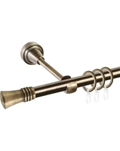 Карниз для штор АС ФОРОС Grace D19Г + наконечники Арига Ас форос