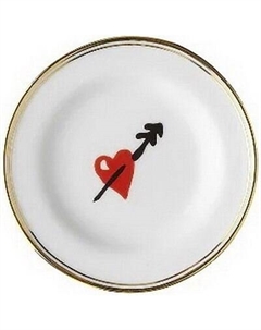 Блюдце Bitossi La Tavola Scomposta Heart FTB00280