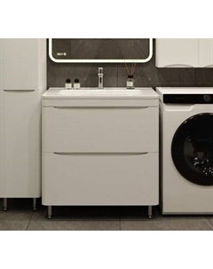 Тумба под умывальник Symbolite Бергамо мини 80 Люкс Plus 2 ящика