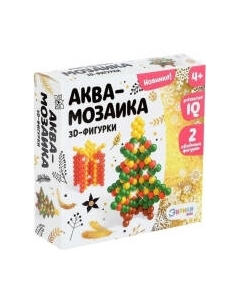 Развивающая игра Эврики 3D Ёлочка Аквамозаика / 4175128