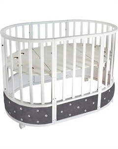 Детская кровать-трансформер Sweet Baby Brillantezza 7в1 на колесах Sweet baby