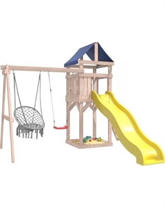 Игровой комплекс National Tree Company С качелями лодочка IgroWoods / ДКНП-2 National tree company