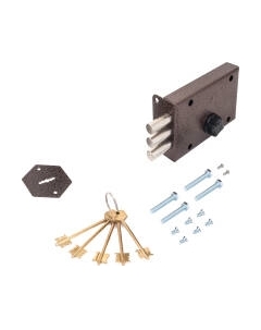 Замок накладной Сенат ЗНС43-1 б/о / 232 5 ключей Senat