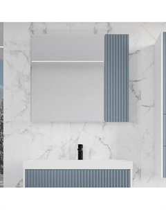 Шкаф с зеркалом для ванной Symbolite Стокгольм 80