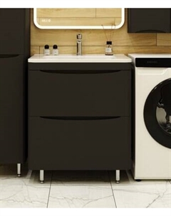 Тумба под умывальник Symbolite Бергамо мини 70 Люкс Plus 2 ящика