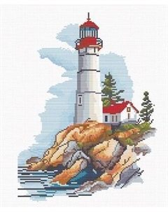 Набор для вышивания Школа талантов Маяк в море / 10732316