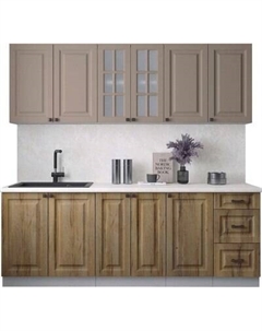 Кухонный гарнитур Интерлиния Мила Деко 2.2А