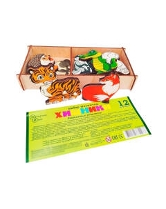 Развивающий игровой набор Нескучные игры Хищники / 9916556