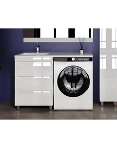 Тумба под умывальник Symbolite Даллас Леон 120 Люкс Plus 3 ящика