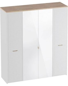 Шкаф Мебельград Гавана 4-хстворчатый 185.4x54.4x223