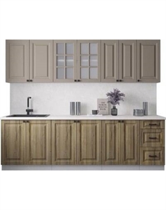 Кухонный гарнитур Интерлиния Мила Деко 2.6А