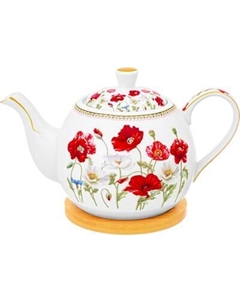 Заварочный чайник Elan Gallery Маки / 420639 Elan gallery