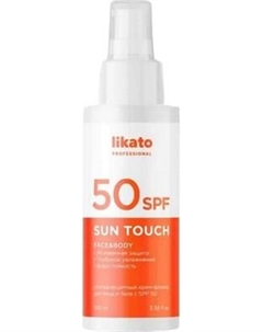Крем солнцезащитный Likato Professional Sun Touch для лица и тела SPF 50 Likato professional