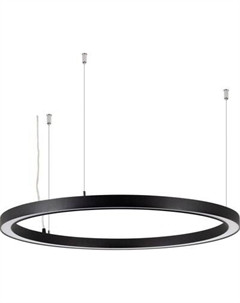 Потолочный светильник Arlight SP-CIRCLE-HANG-O3535-D1200-75W Warm3000 RAL9005 120deg / 049372