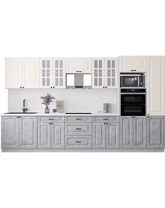 Кухонный гарнитур Интерлиния Мила Деко 3.6